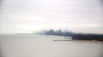 Weather camera view of Northwestern University.