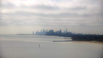 Weather camera view of Northwestern University.