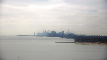 Weather camera view of Northwestern University.