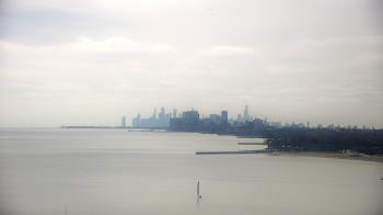 Weather camera view of Northwestern University.