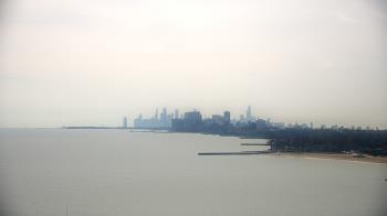 Weather camera view of Northwestern University.