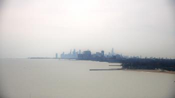 Weather camera view of Northwestern University.