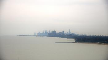 Weather camera view of Northwestern University.