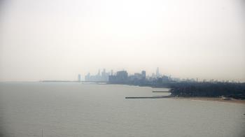 Weather camera view of Northwestern University.