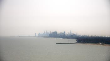 Weather camera view of Northwestern University.