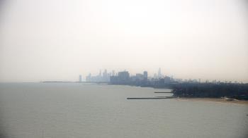 Weather camera view of Northwestern University.