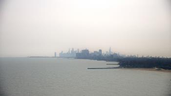 Weather camera view of Northwestern University.