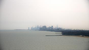 Weather camera view of Northwestern University.