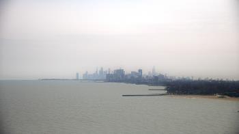 Weather camera view of Northwestern University.