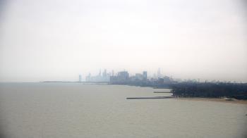 Weather camera view of Northwestern University.