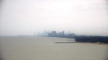 Weather camera view of Northwestern University.