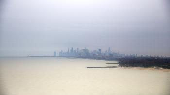 Weather camera view of Northwestern University.