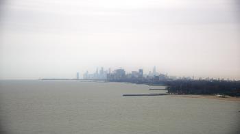 Weather camera view of Northwestern University.