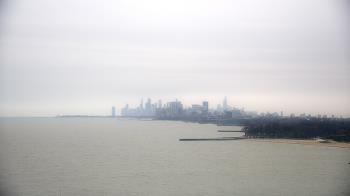 Weather camera view of Northwestern University.