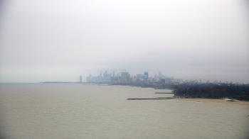 Weather camera view of Northwestern University.