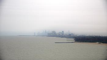 Weather camera view of Northwestern University.