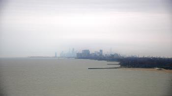 Weather camera view of Northwestern University.