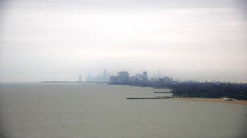 Weather camera view of Northwestern University.