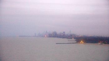 Weather camera view of Northwestern University.