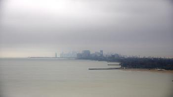 Weather camera view of Northwestern University.