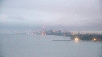 Weather camera view of Northwestern University.