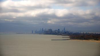 Weather camera view of Northwestern University.