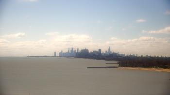 Weather camera view of Northwestern University.