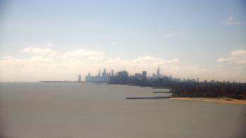 Weather camera view of Northwestern University.