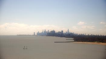 Weather camera view of Northwestern University.