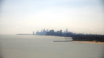 Weather camera view of Northwestern University.