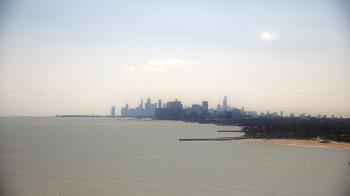 Weather camera view of Northwestern University.