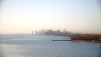 Weather camera view of Northwestern University.