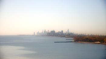 Weather camera view of Northwestern University.