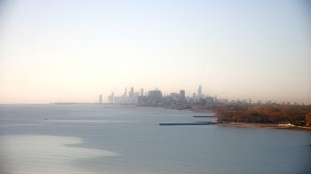 Weather camera view of Northwestern University.