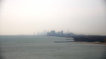 Weather camera view of Northwestern University.