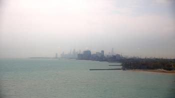 Weather camera view of Northwestern University.