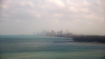 Weather camera view of Northwestern University.