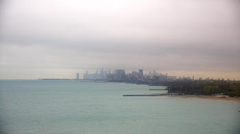 Weather camera view of Northwestern University.