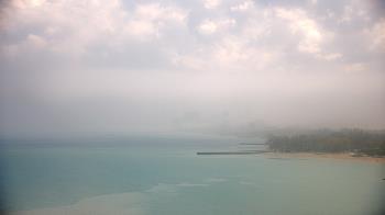 Weather camera view of Northwestern University.