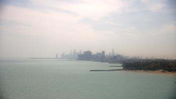 Weather camera view of Northwestern University.