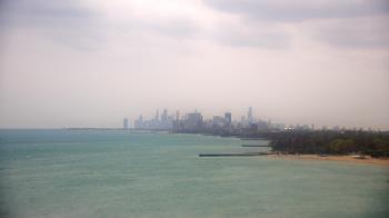 Weather camera view of Northwestern University.