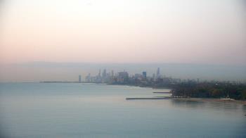 Weather camera view of Northwestern University.