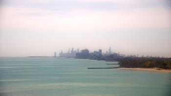 Weather camera view of Northwestern University.