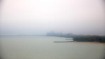 Weather camera view of Northwestern University.