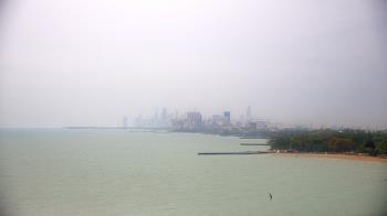 Weather camera view of Northwestern University.