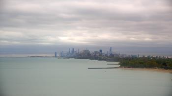 Weather camera view of Northwestern University.