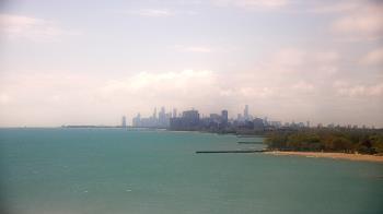 Weather camera view of Northwestern University.