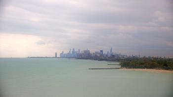 Weather camera view of Northwestern University.