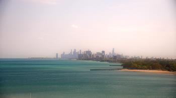 Weather camera view of Northwestern University.
