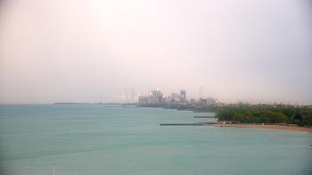 Weather camera view of Northwestern University.